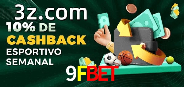 10% de bônus de cashback na 9FBET